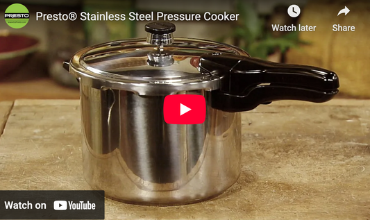 4 Qt. Stainless Steel Pressure Cooker
