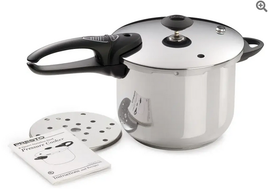 6 Qt. S.S. Pressure Cooker — Deluxe
