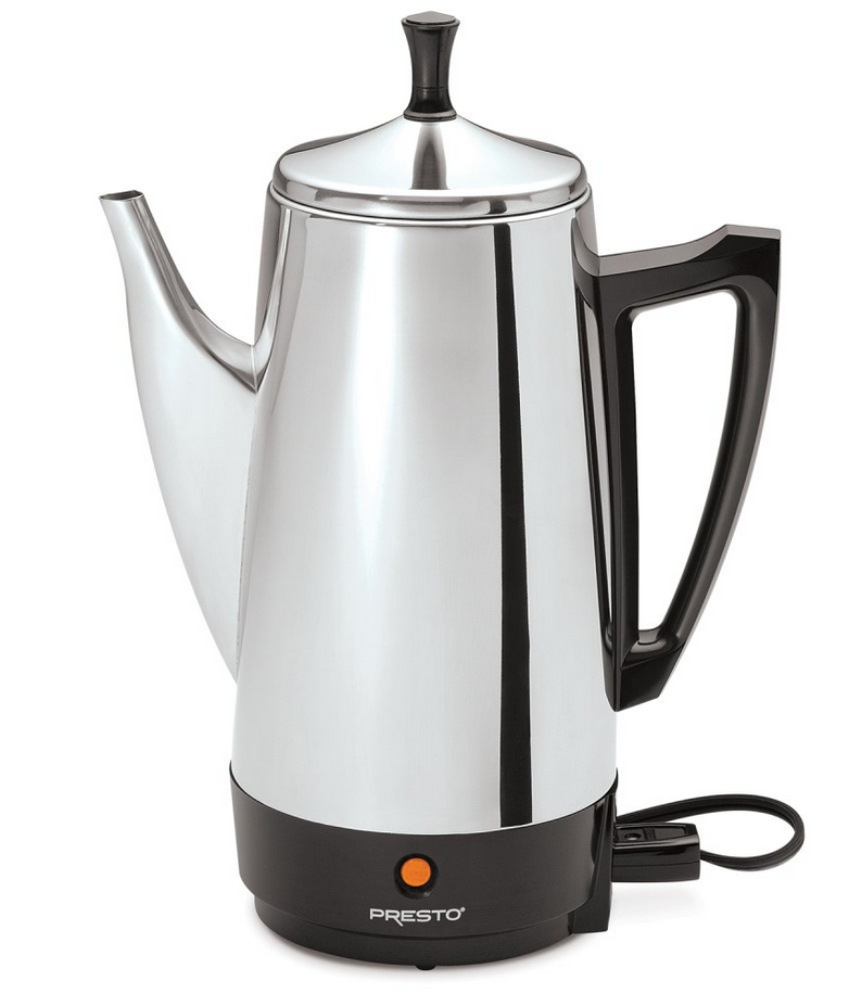 12 Cup Stainless Steel Perk Coffee Maker