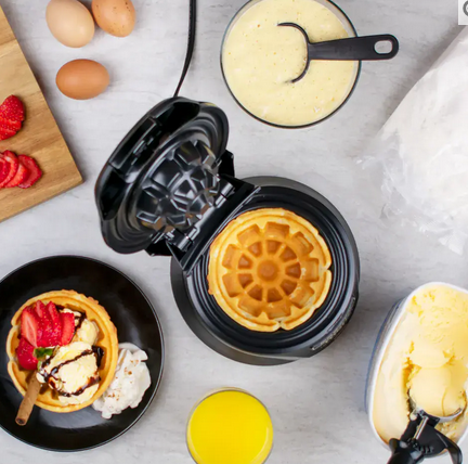Belgian Waffle Bowl Maker