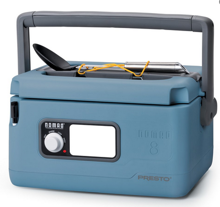8-Quart Nomad™ Traveling Slow Cooker — Blue