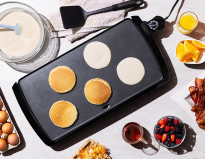 20" Cool-Touch Griddle (Black — Low Profile)