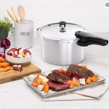 8 Qt. Aluminum Pressure Cooker