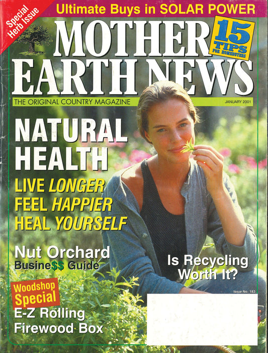 Mother Earth News Magazine, December 2000/January 2001 #183