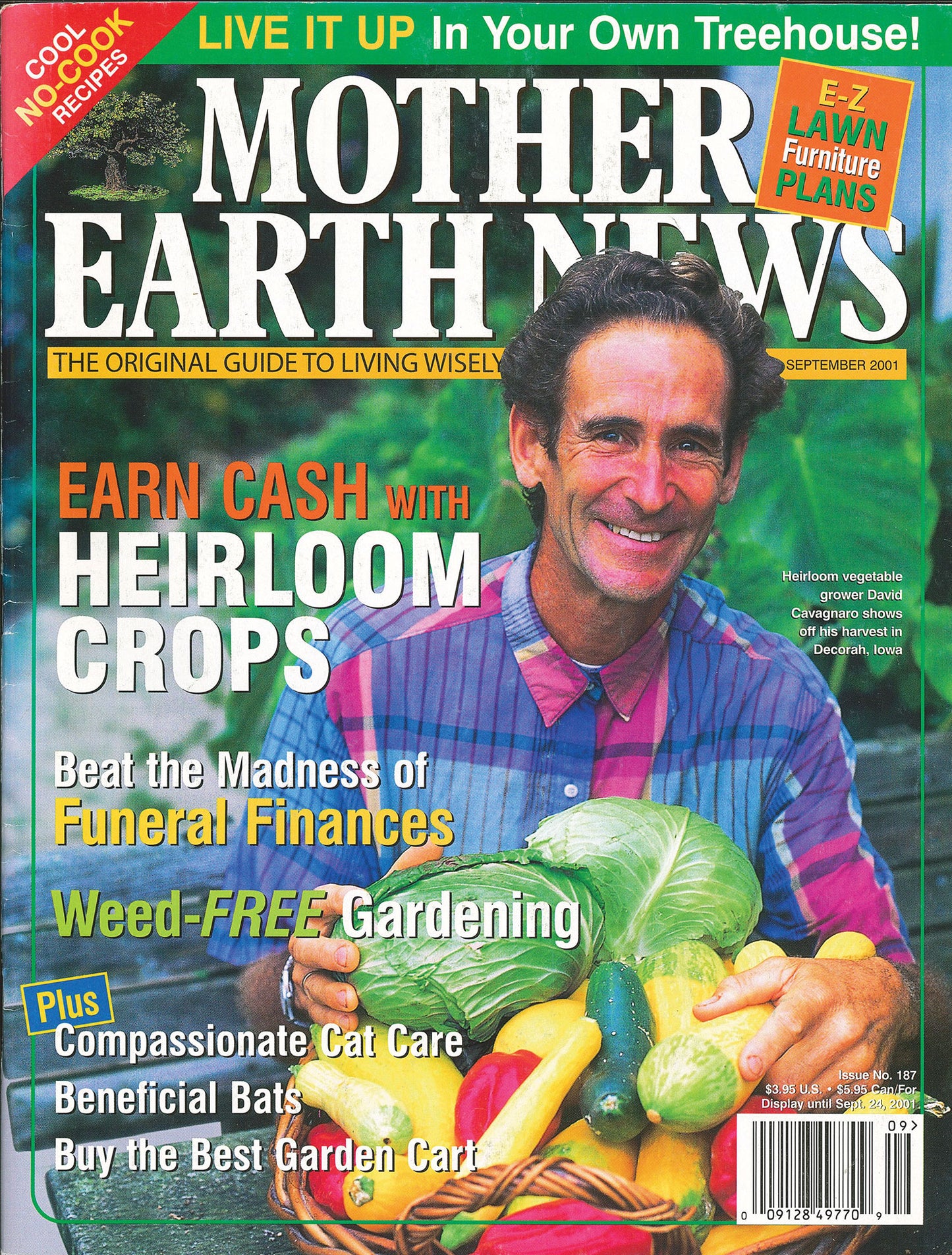 Mother Earth News Magazine, August/September 2001 #187