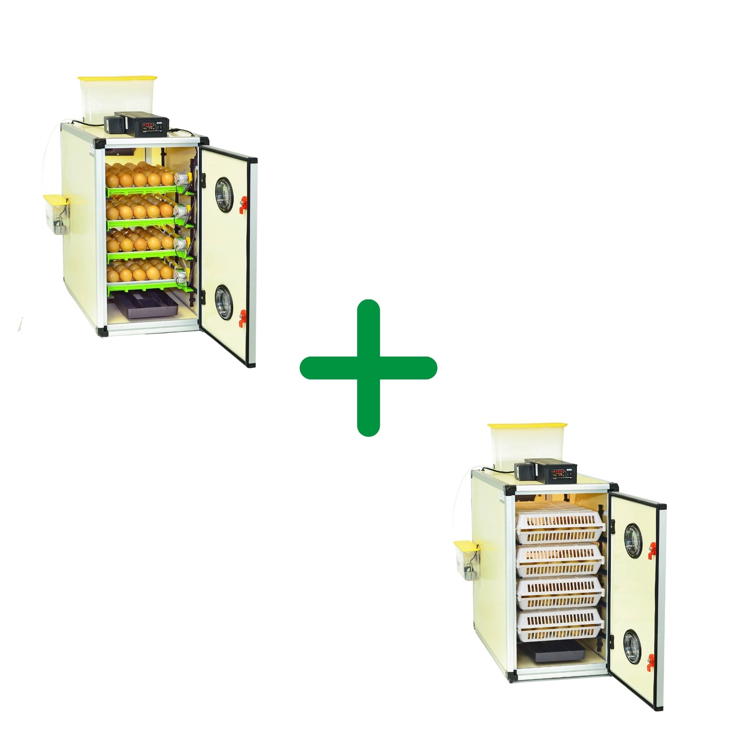 240 Eggs Incubator Kit (120 Set + 120 Hatch)