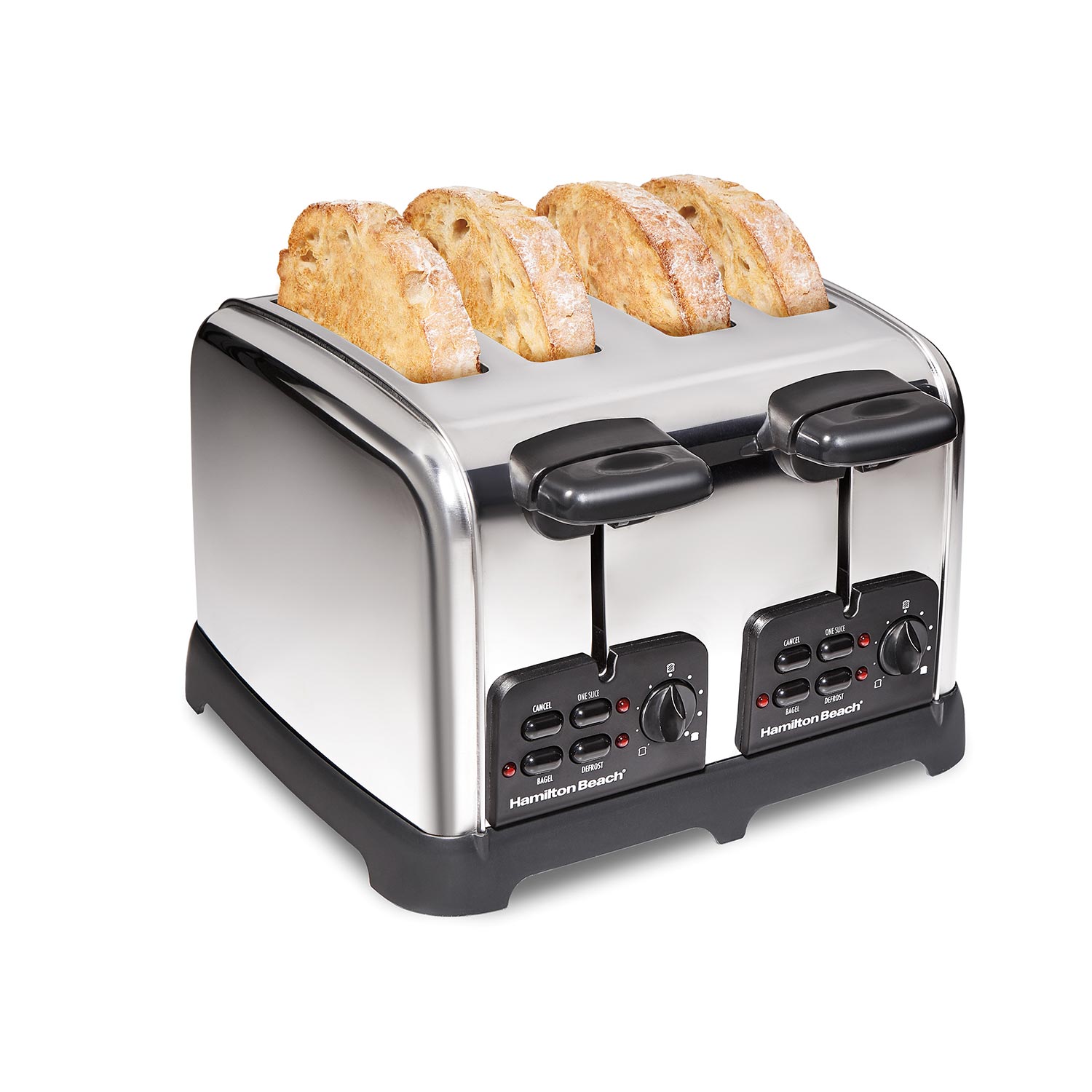 Classic 4-Slice Toaster with Sure-Toast Technology, Stainless Steel ...