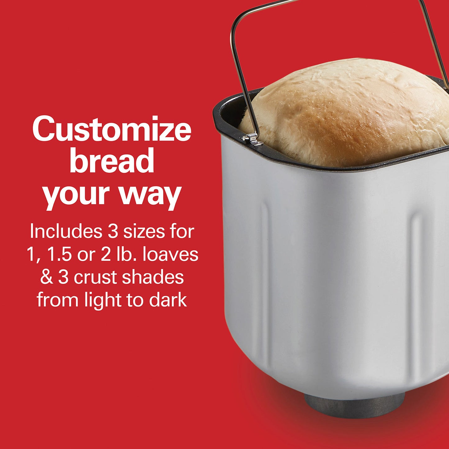 ARTISAN DOUGH & BREAD MAKER, STAINLESS STEEL