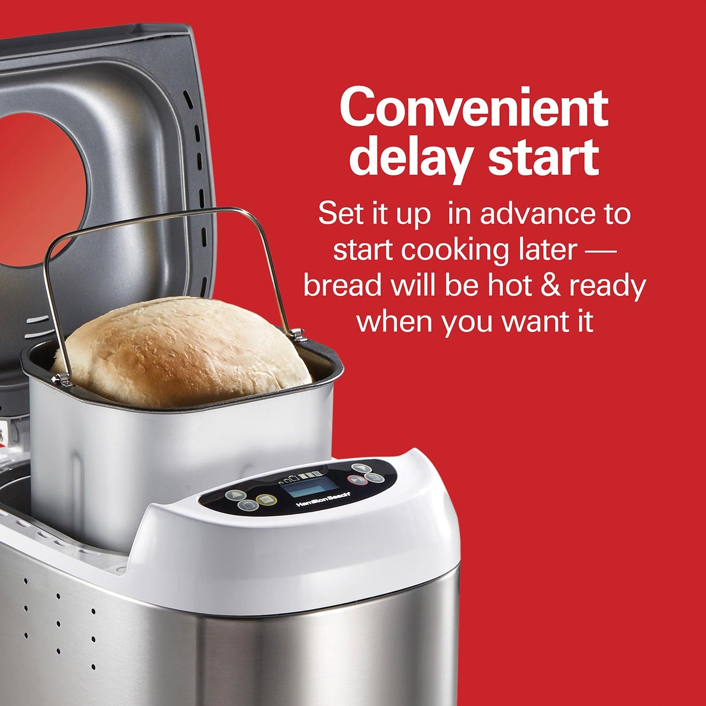 ARTISAN DOUGH & BREAD MAKER, STAINLESS STEEL