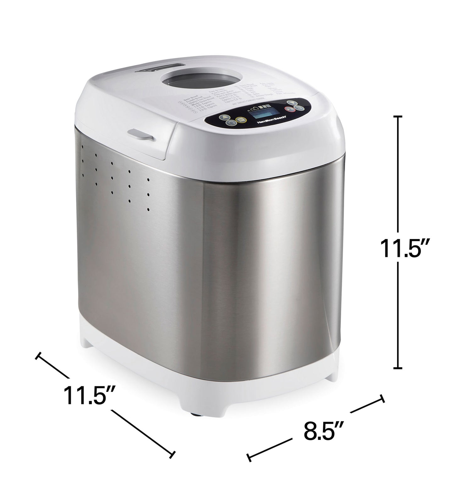 ARTISAN DOUGH & BREAD MAKER, STAINLESS STEEL