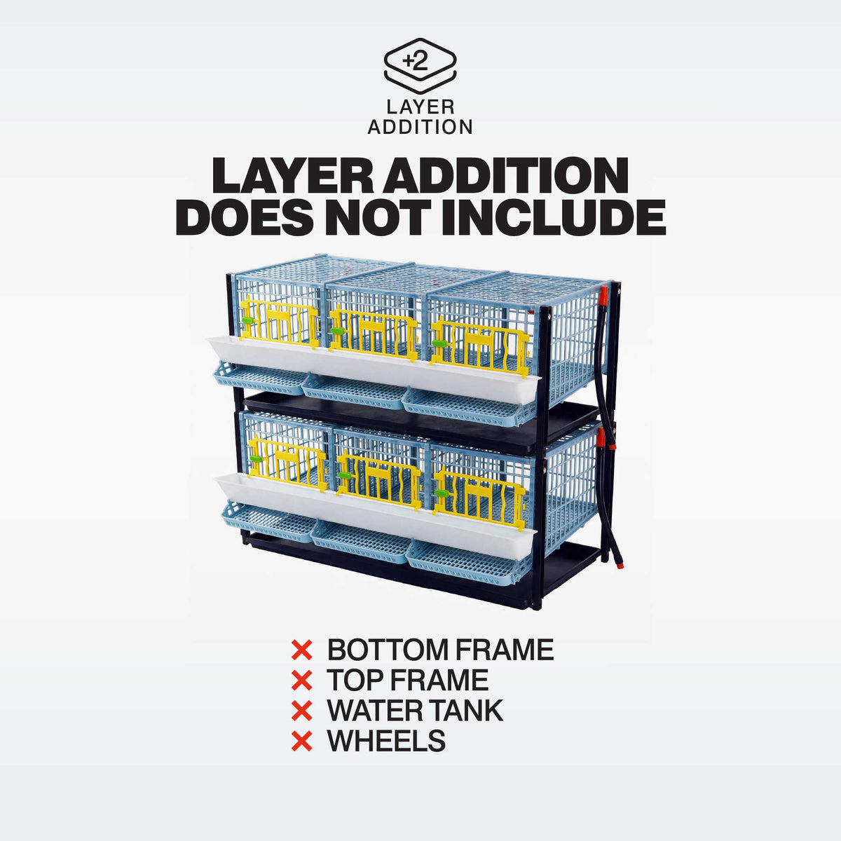 Quail Cage - Double Layer Addition