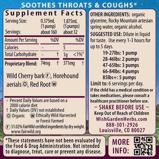 Kick-It Cough Soothing & Quieting For Kids