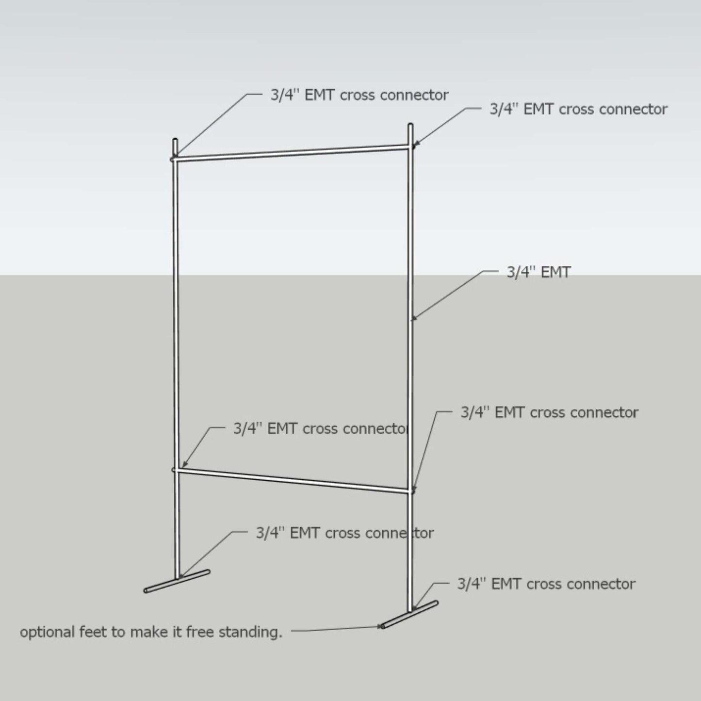 DIY Vine Trellis