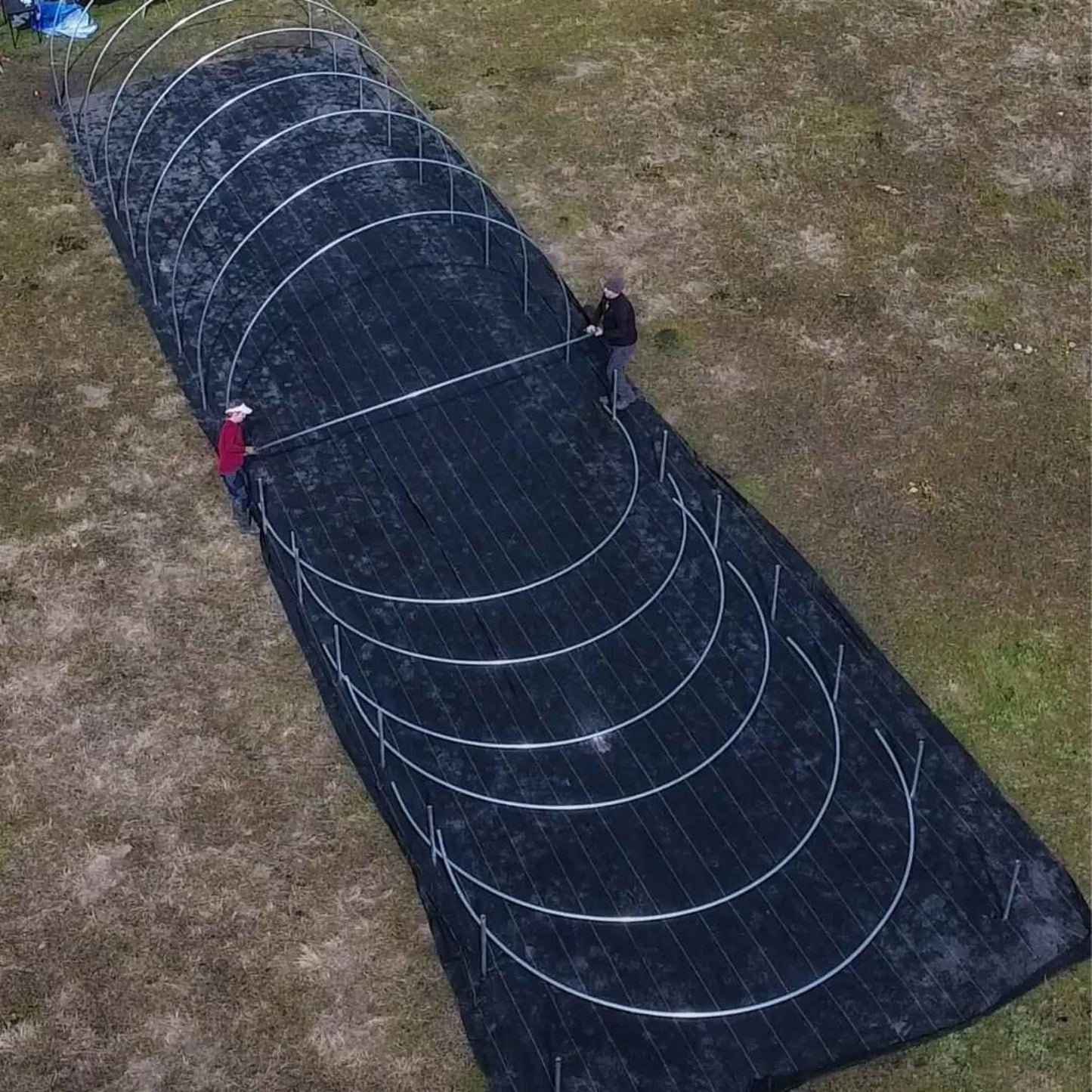 Round All-Metal High Tunnel Kit