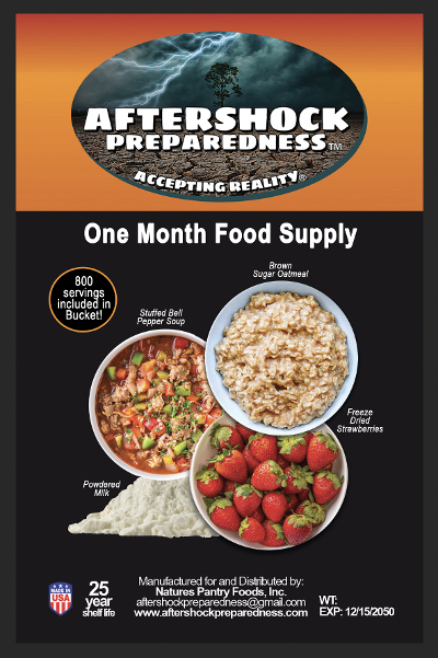 1-Month Emergency Food Supply