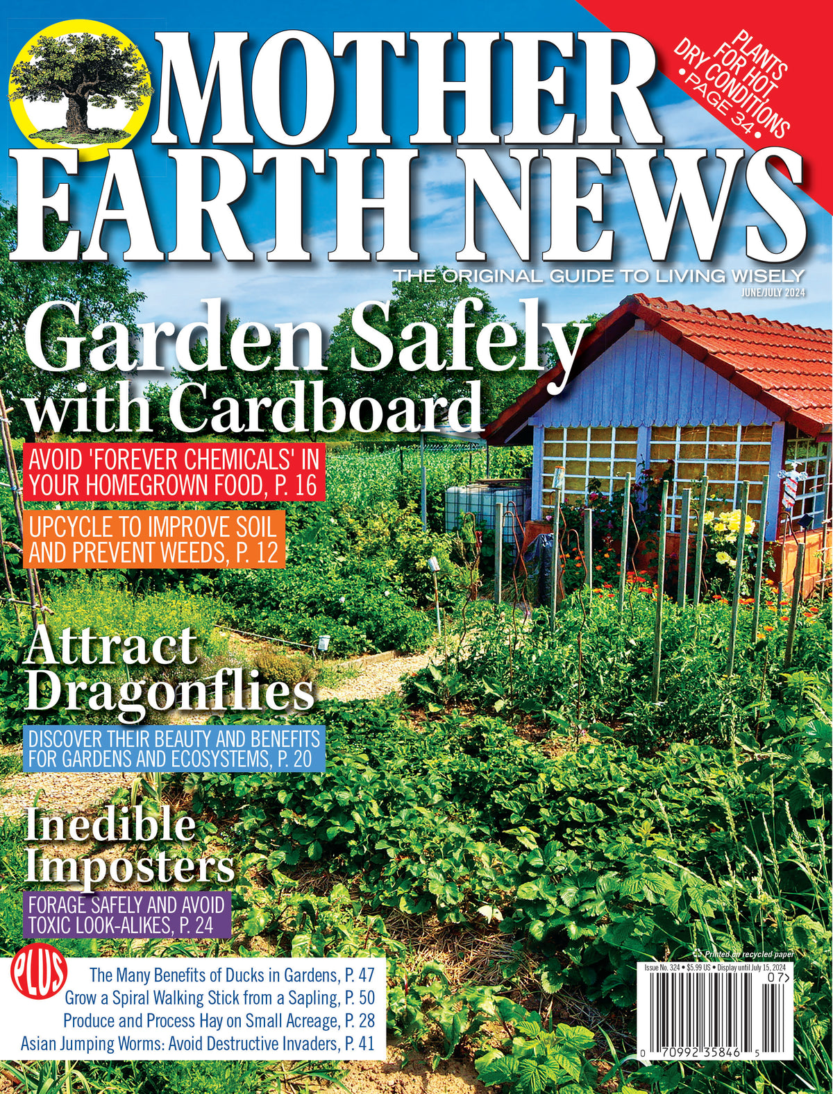 Local Earth Magazine Mother Earth News Magazine, June/July 2024 #324
