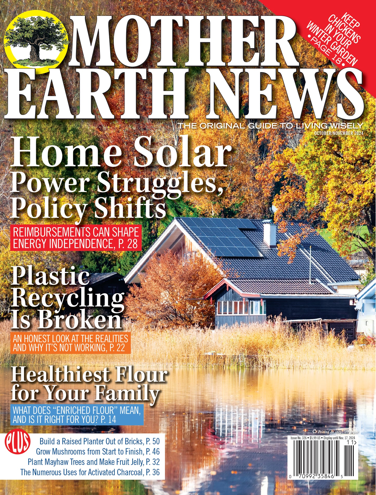 MOTHER EARTH NEWS MAGAZINE, OCTOBER/NOVEMBER 2024 #326