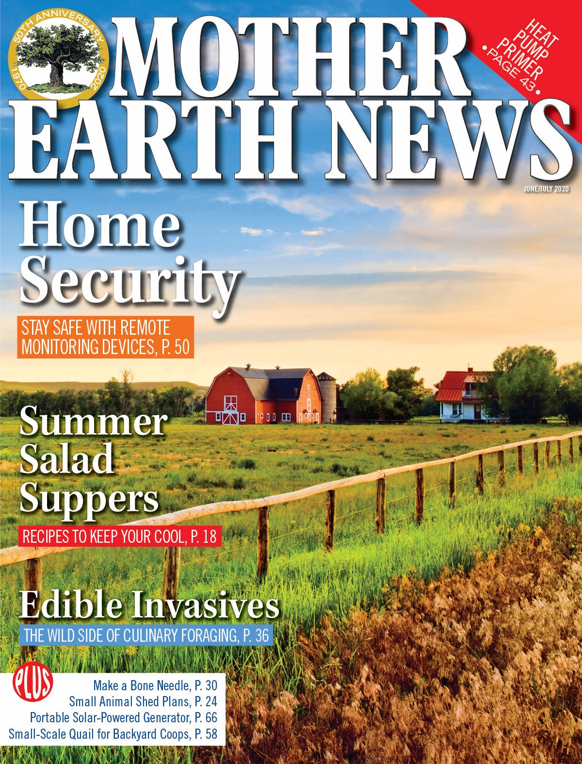 MOTHER EARTH NEWS JUNE/JULY 2020 #300