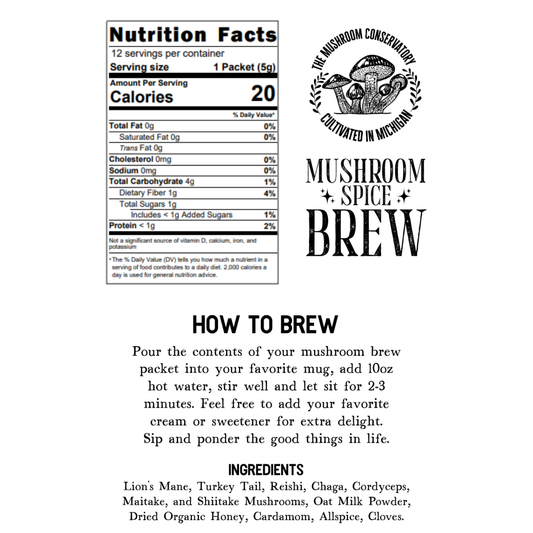 Mushroom Spice Brew - 12 Pack