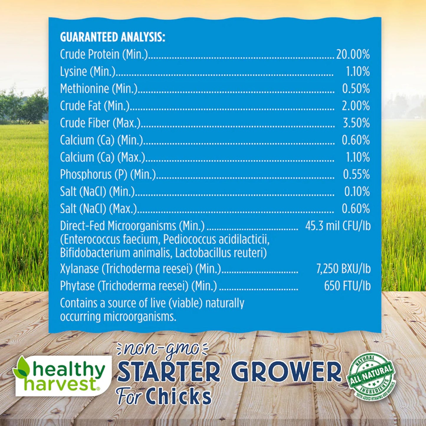 Healthy Harvest 20% Non-GMO Chick Starter/Grower