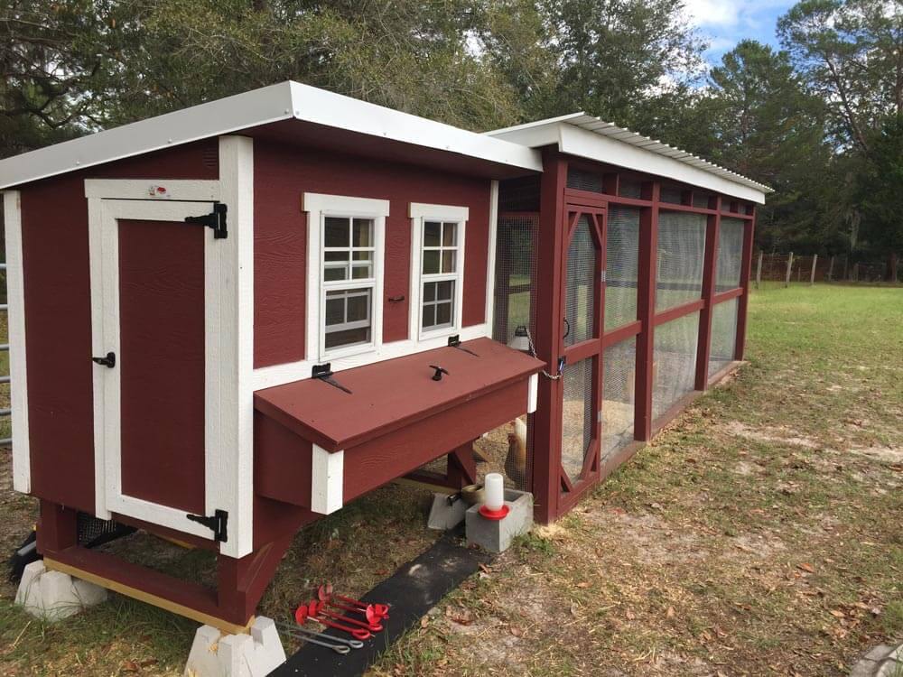 Large Chicken Coop — Up to 15 Chickens