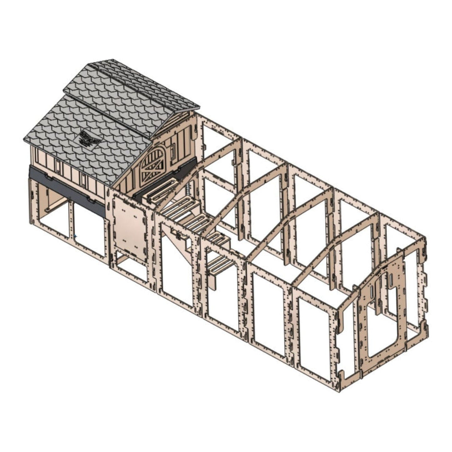 Coop Run Expansion Kit (Fits Standard Coop Run for Formex Chicken Coop)