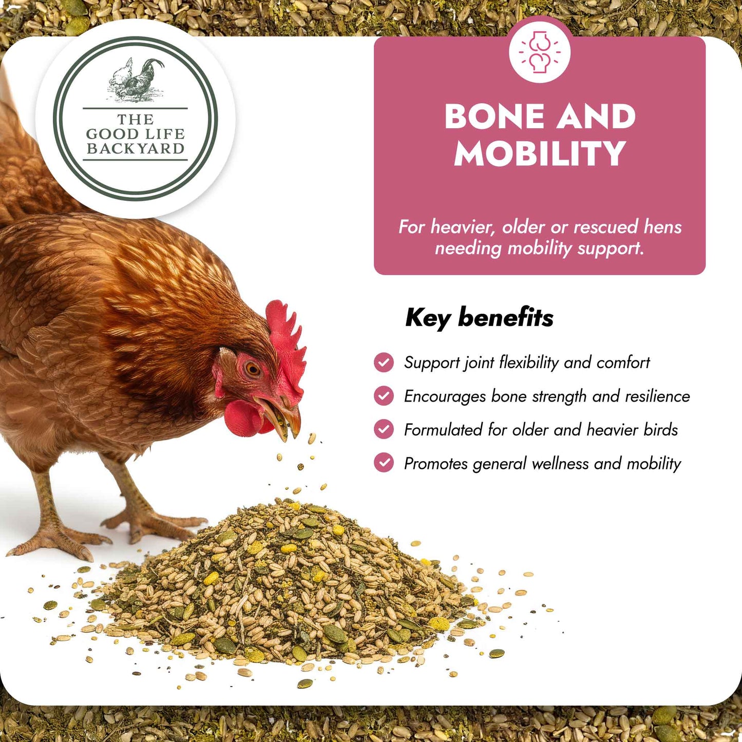 Bone and Mobility - Natural Joint & Bone Support for Chickens