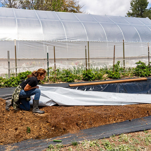 Silage Tarp - 6 mil Reversible Black & White