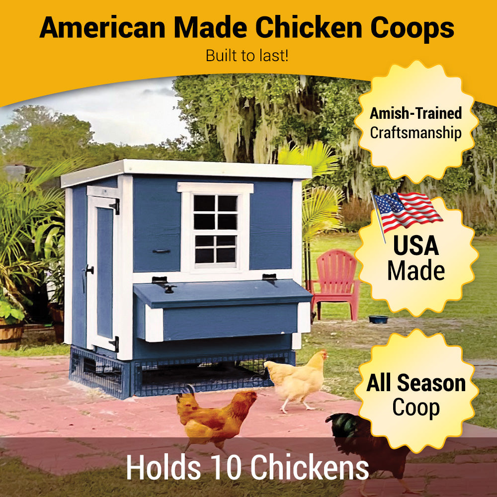 Medium Chicken Coop — Up to 10 Chickens