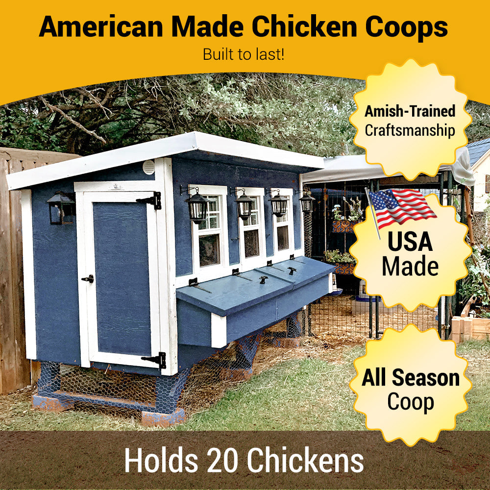 XL Chicken Coop — Up to 20 Chickens