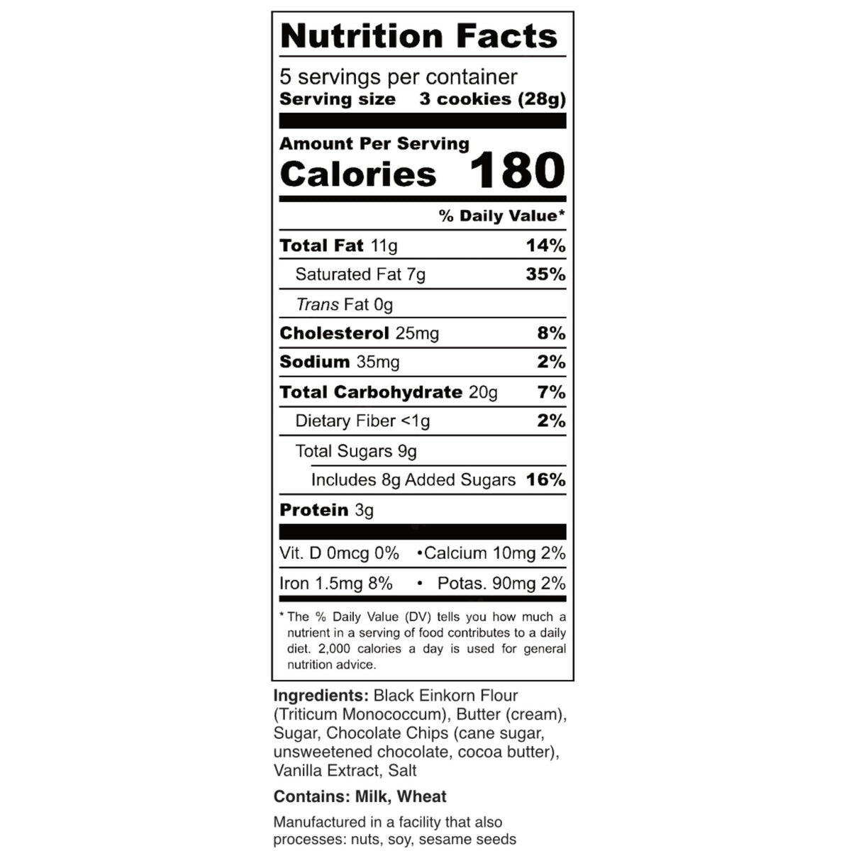 Bleinkorn Cookies (5 Pack)
