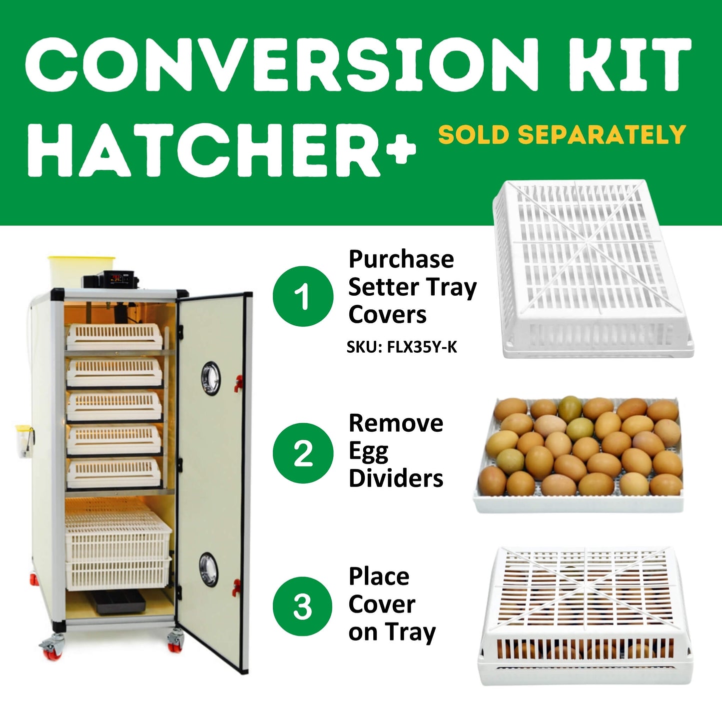 HB500 C - Egg Incubator - Setter & Hatcher