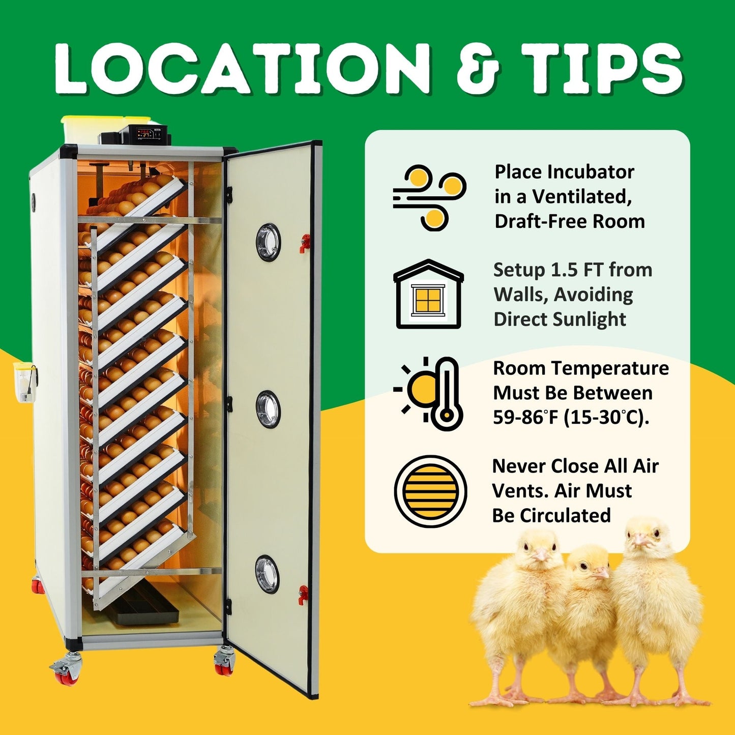 HB700 S - Egg Incubator - Setter