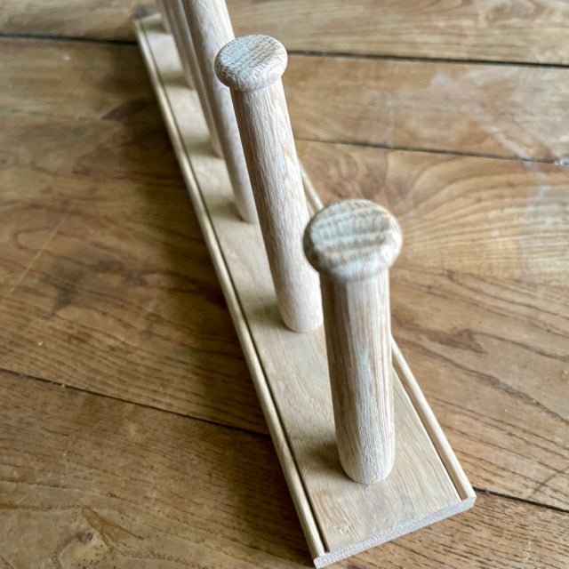 English Boot Racks English Wellington Boot Rack - White Oak 2 Pair – Mother Earth News