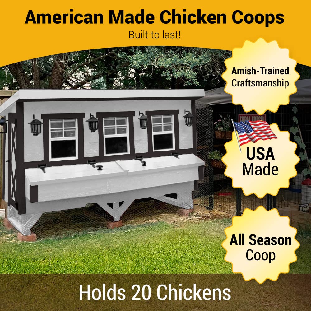 XL Chicken Coop — Up to 20 Chickens