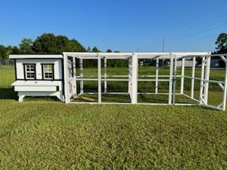 Wooden 16 Ft. Chicken Run (8’W X 16’L X 6’3”H)