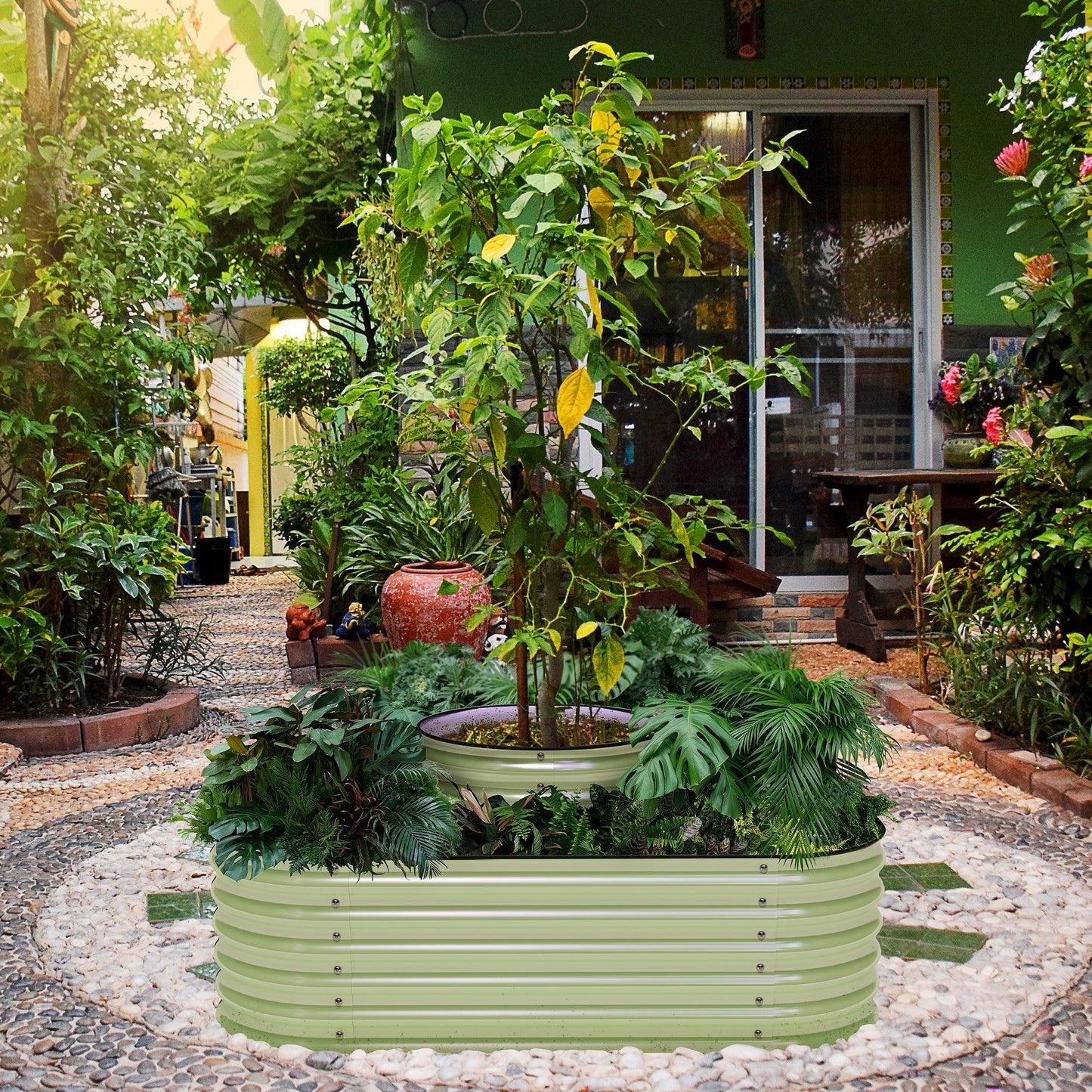 🎉 Olle 4-Style Modular Galvanized Raised Garden Beds [Build 1 of 4 Configurations]