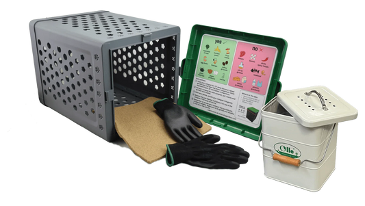 OLLE Garden In-ground Worm Compost Bin