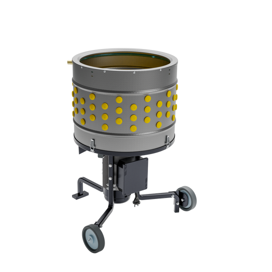 Chicken Plucker with ProA Natural Rubber Fingers