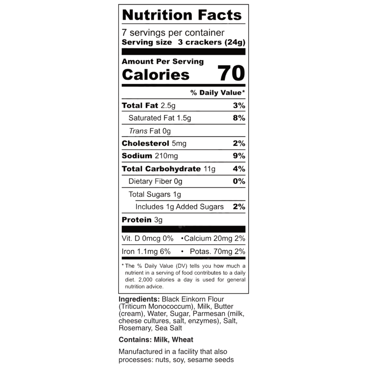 Bleinkorn Crackers (5 Pack)