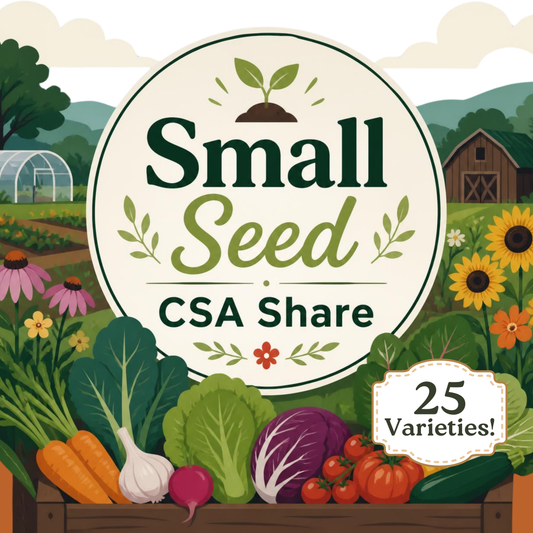 Small Seed CSA Share - 25 Varieties Curated for Your Area!