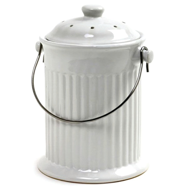 1-GALLON CERAMIC COMPOST KEEPER