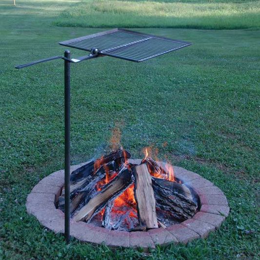 PORTABLE FIRE PIT GRILL