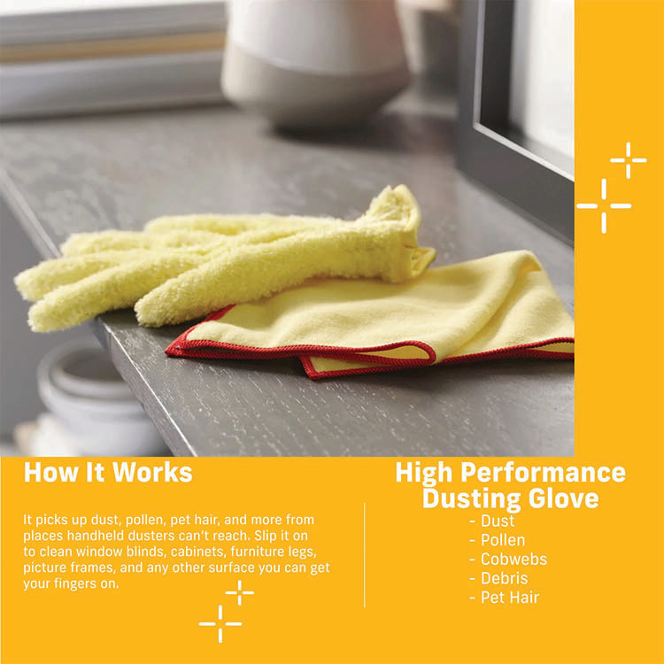 E-CLOTH, HIGH PERFORMANCE DUSTING GLOVE