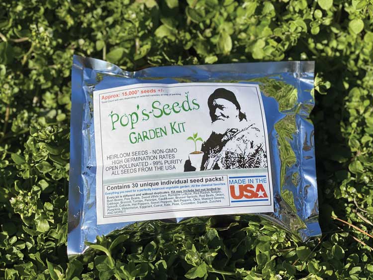 POP'S SEEDS 30-PACK GARDEN KIT