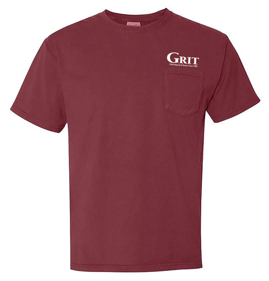 GRIT LOGO POCKET T-SHIRT