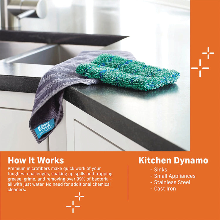 E-CLOTH, KITCHEN DYNAMO SCRUBBER