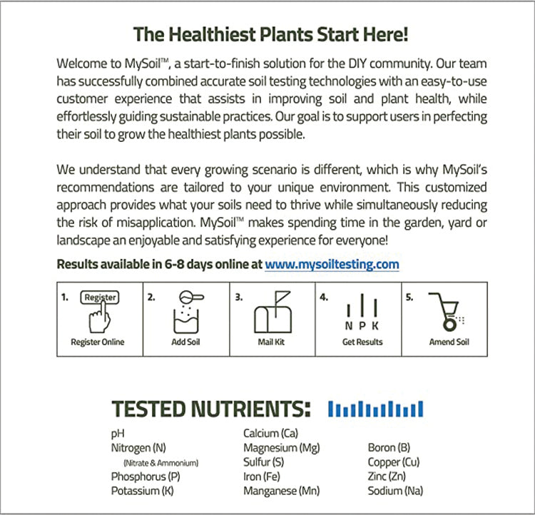 MYSOIL® TEST KIT