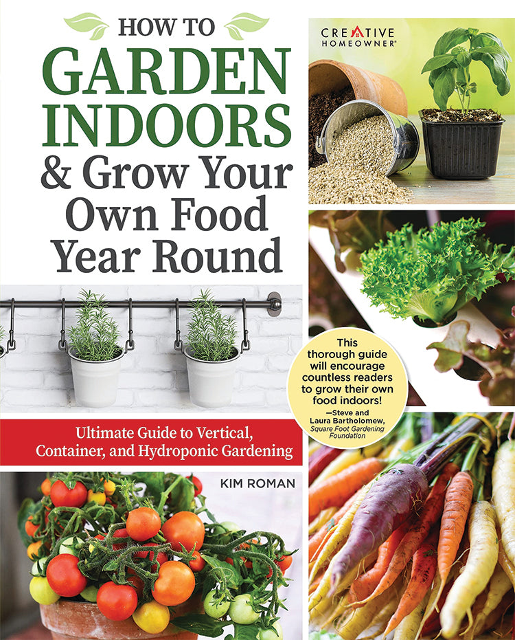 HOW TO GARDEN INDOORS & GROW YOUR OWN FOOD YEAR ROUND