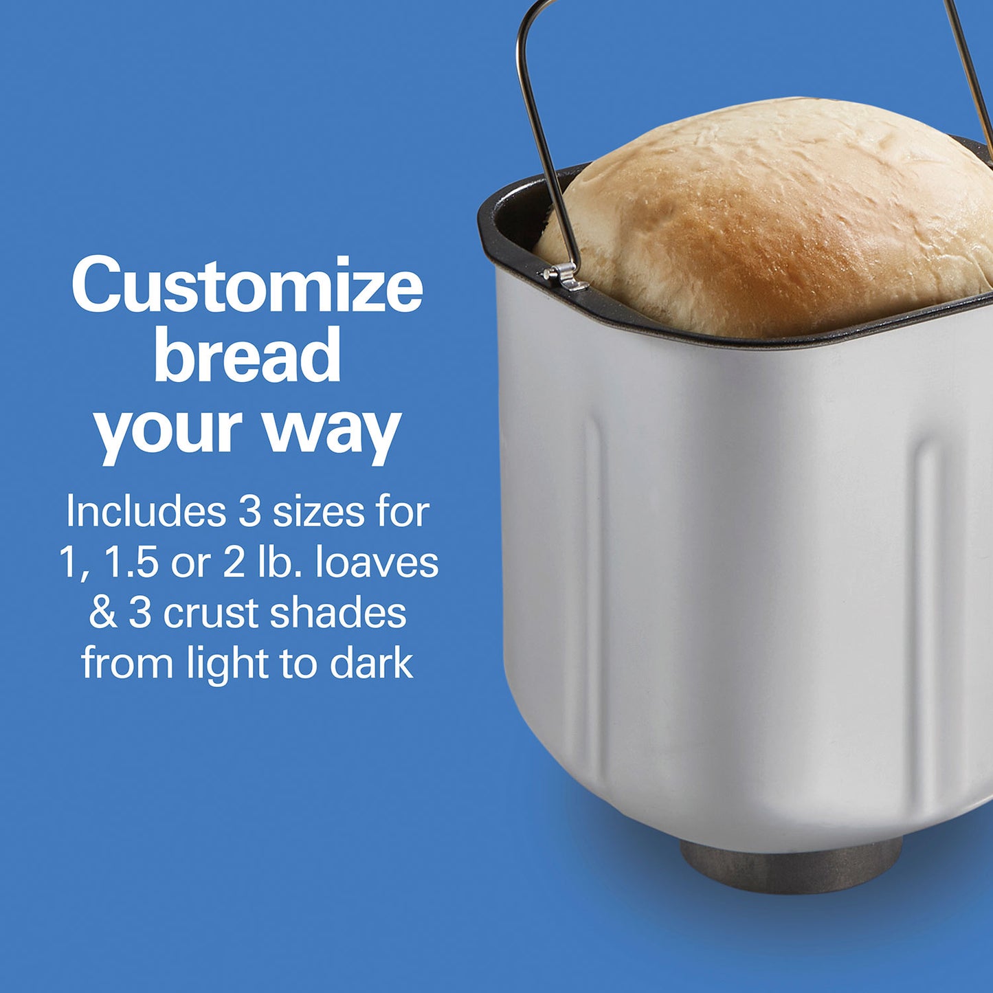 ARTISAN DOUGH & BREAD MAKER, STAINLESS STEEL